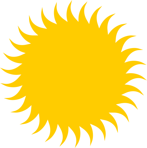 Pictogramm Sonne