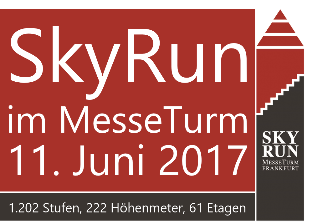 SkyRun MesseTurm Plakat 2017